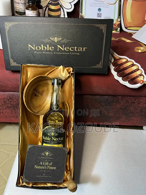 100% Pure Raw, Natural Honey Box